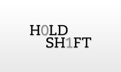 Hold Shift