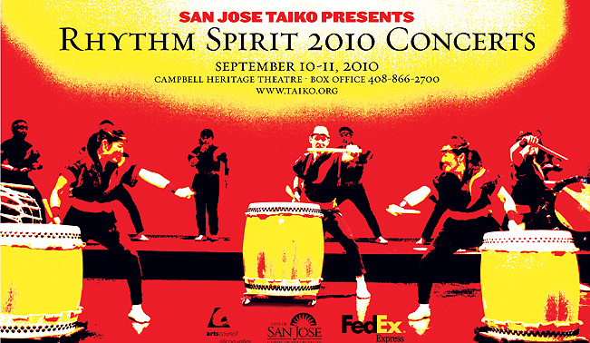 San Jose Taiko Rhythm Spirit Concert